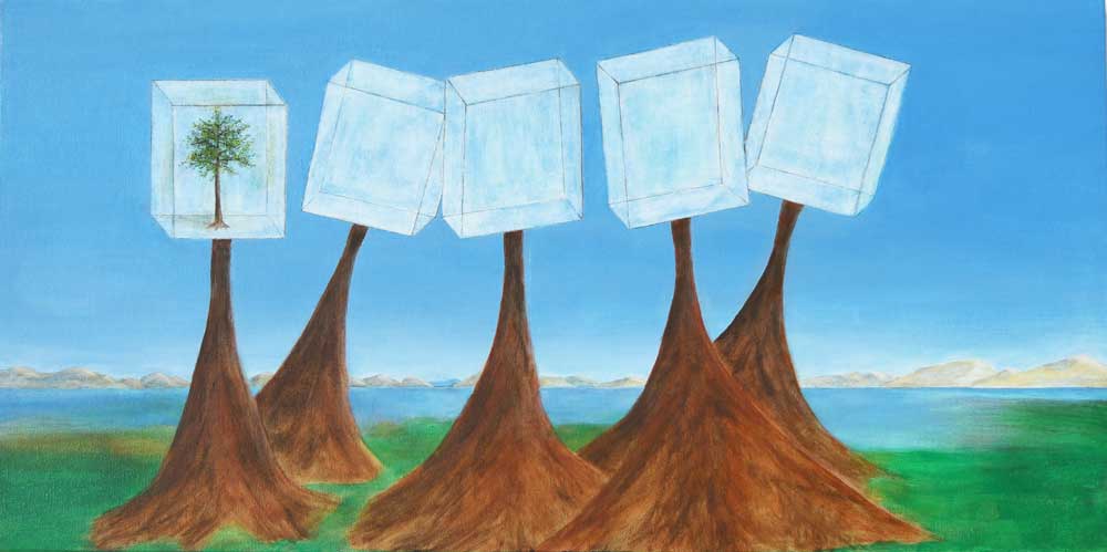 coming-attractions-acrylic-painting-trees-artist-victoria-molloy-okanagan