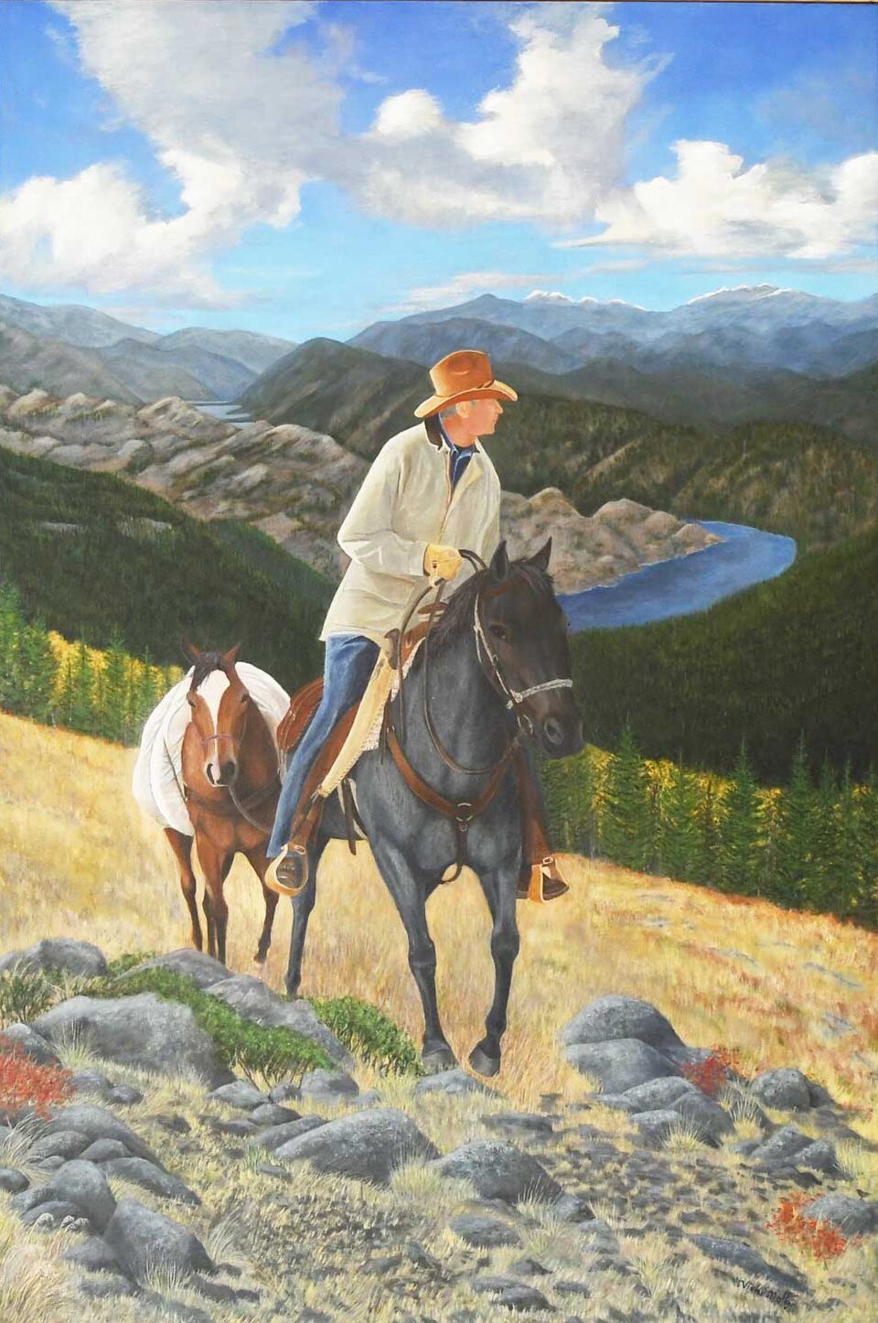 october-morning-contemporary-landscape-horse-rider-victoria-molloy