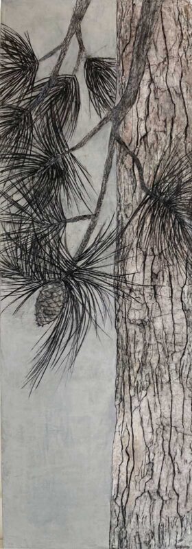 victoria-molloy-artist-pine-tree-acrylic-on-canvas