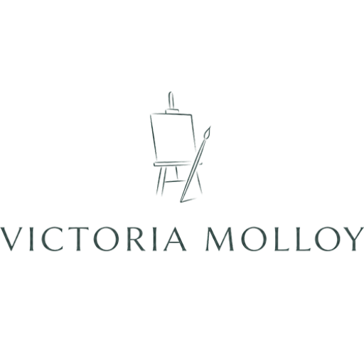 victoria molloy artist logo